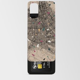 San Jose USA City Map - Terrazzo Collage Android Card Case