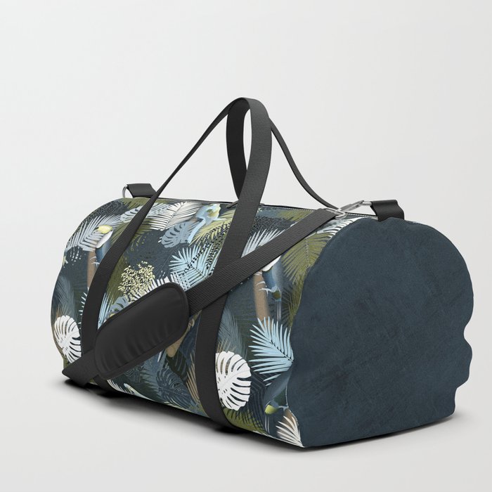 Toucan&Parrot (Blue-Green) Duffle Bag