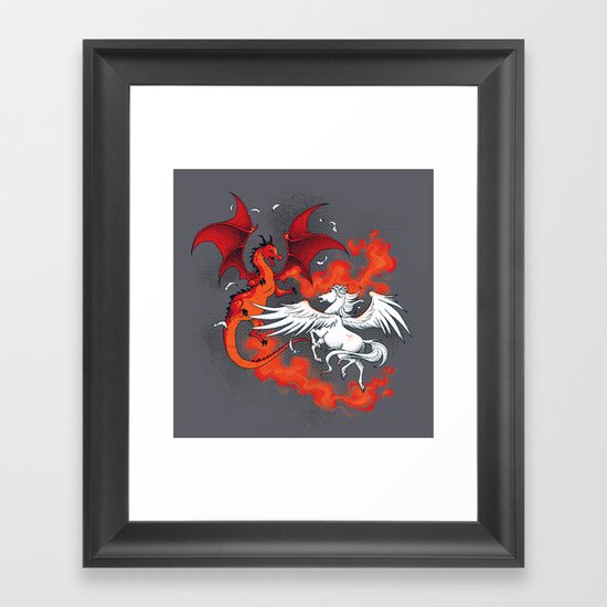 Aerial Framed Art Print