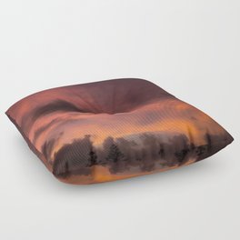 Aesthetic Sky Floor Pillow