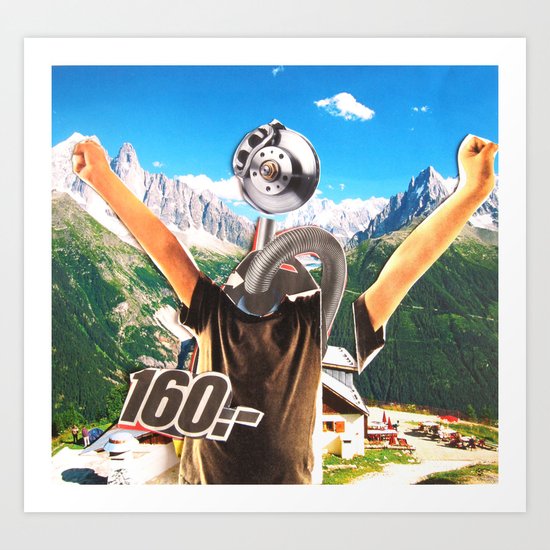 Surreala Alpina 3 Art Print