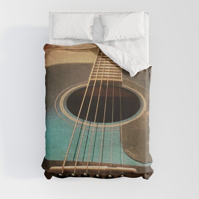 Midnight Strum Duvet Cover