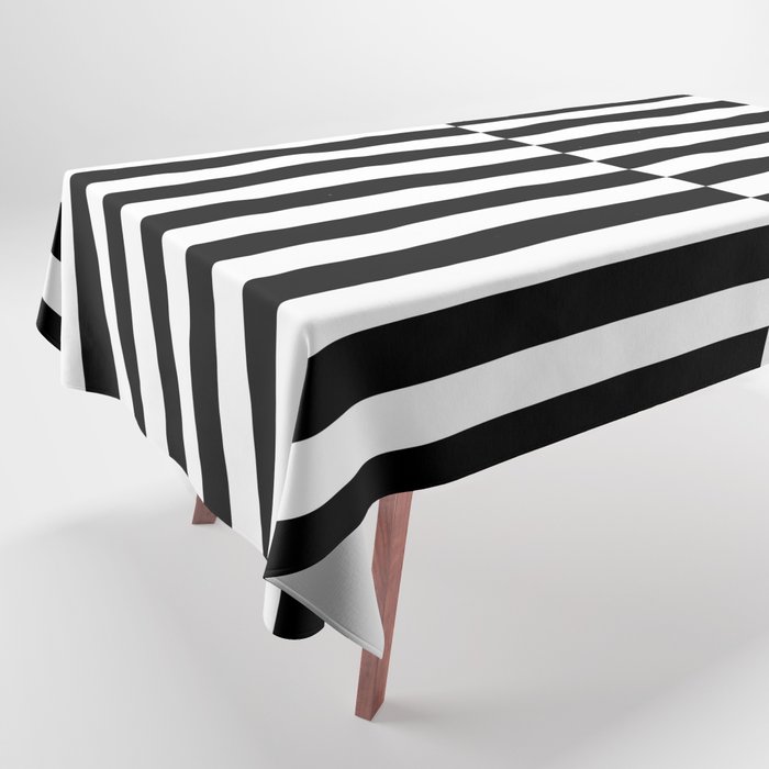 INTERLACING (BLACK-WHITE) Tablecloth