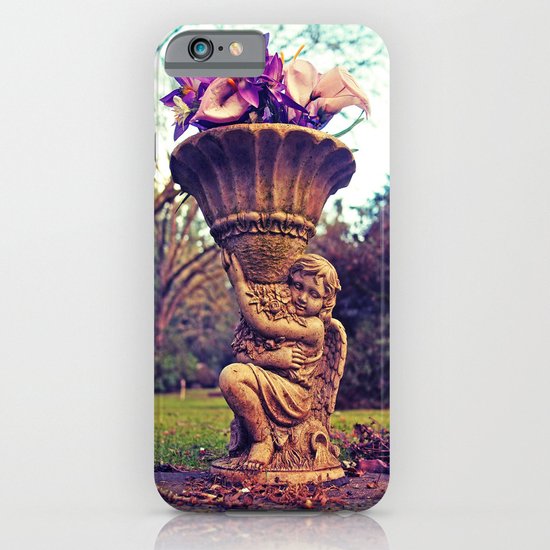 Graveyard statue iPhone & iPod Case