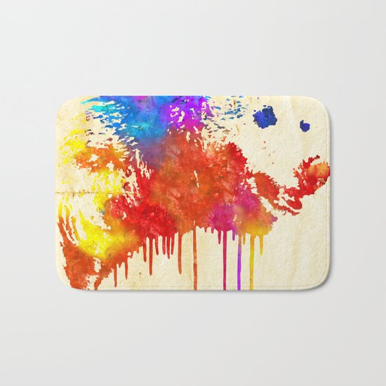 Rainbobear Bath Mat