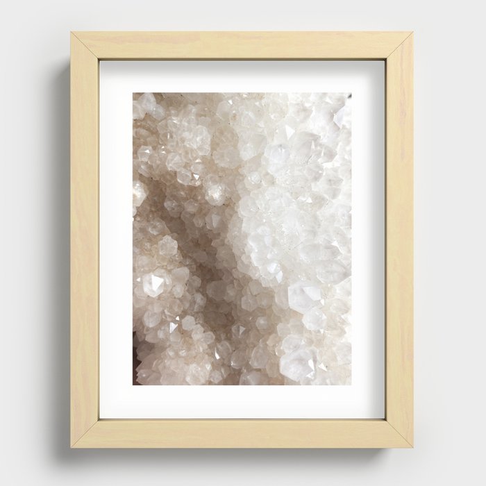 sitting all alone. Recessed Framed Print