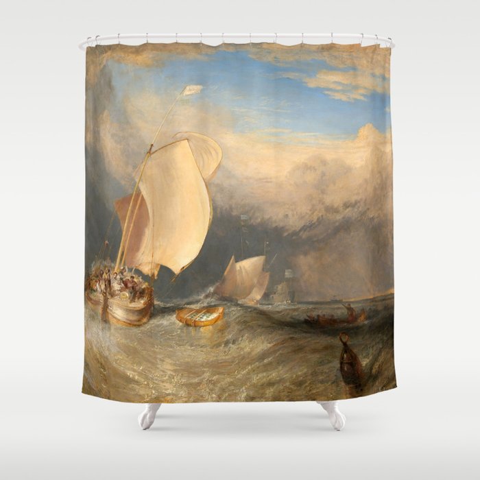 J M W Turner Fishing Boats With Hucksters Bargaining For Fish