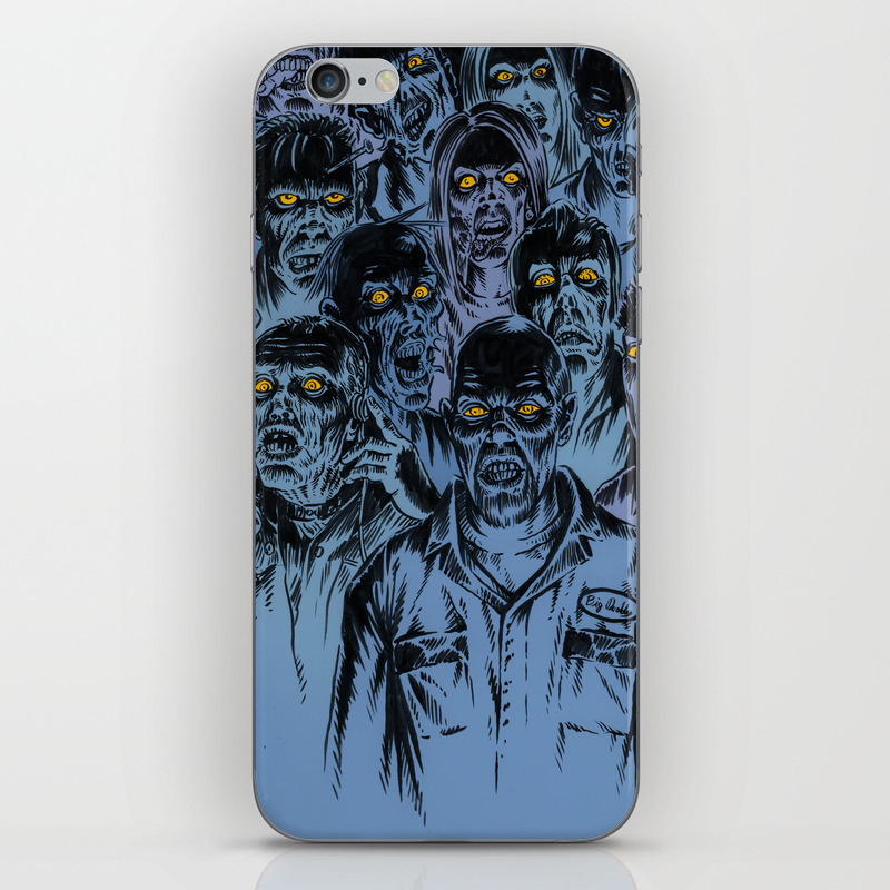 Zombie Eyes Iphone Skin By Stefano Zattera Society6