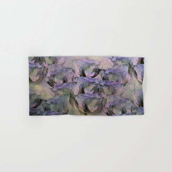 Glamorous Lavender Roses Abstract Hand & Bath Towel