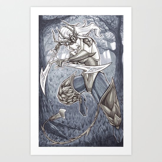 Hamadryad - Camelot Unchained Art Print