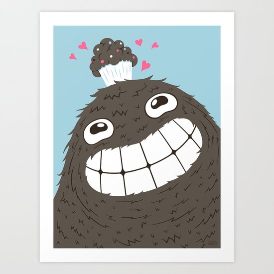 Cupcake Art Print