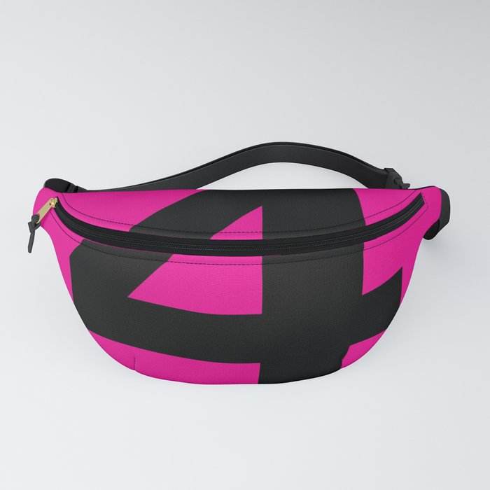 Number 4 (Black & Magenta) Fanny Pack