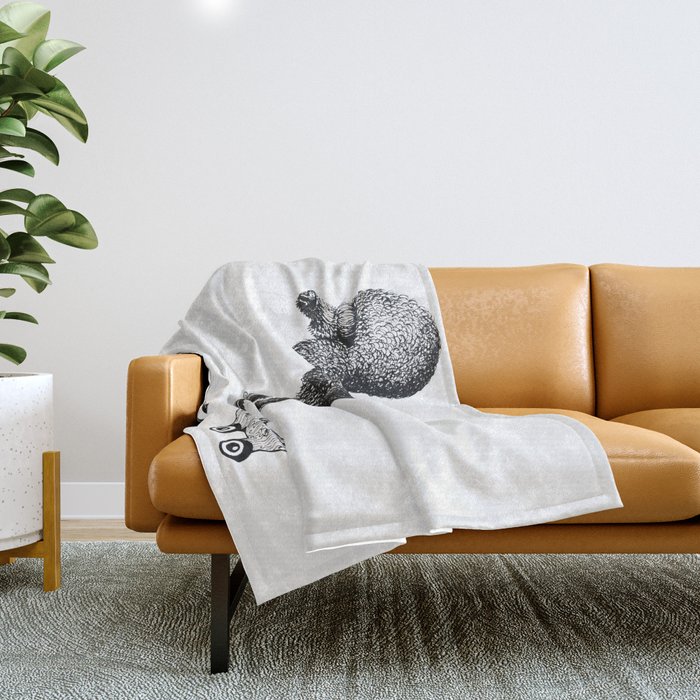 Poodle hot sale throw blanket