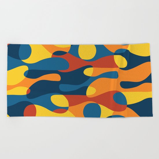 Abstract 4 Beach Towel