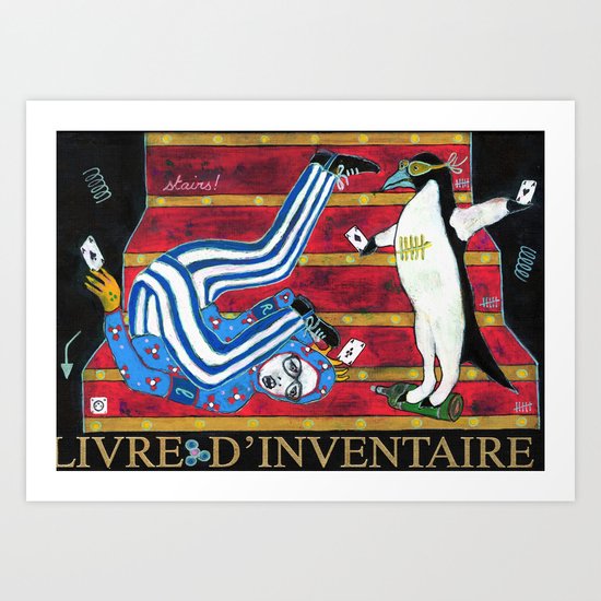 Players II Art Print
