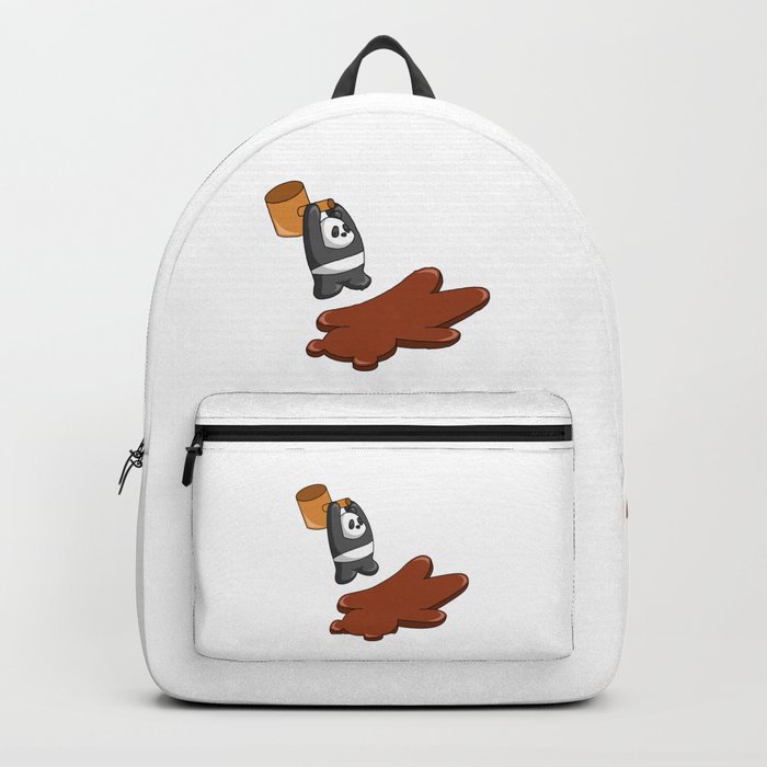 Panda Hammers Grizzly Brown Bear Backpack