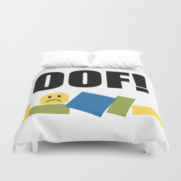 Oof Duvet Covers Society6 - roblox oof groups coaster by chocotereliye