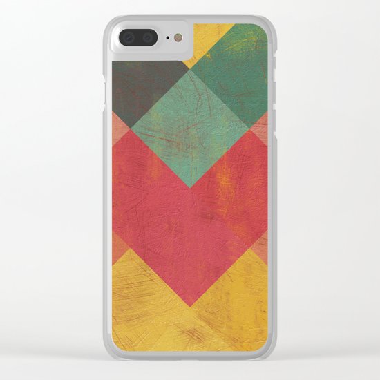 Aztec Vintage Pattern 11 Clear iPhone Case