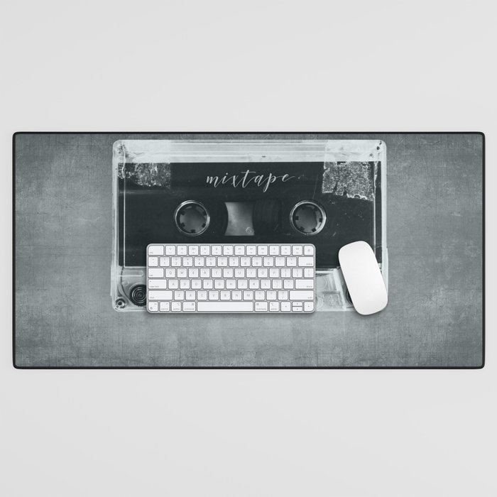 Mixtape Metal Desk Mat by Dyrk Wyst Society6