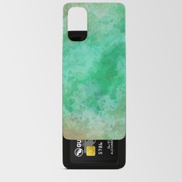 Abstract nature green marble Android Card Case