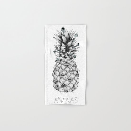 Ananas Hand & Bath Towel
