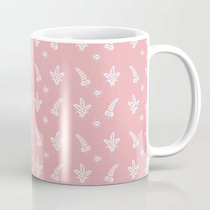 pink floral pattern Coffee Mug