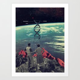 Distance And Eternity Art Print