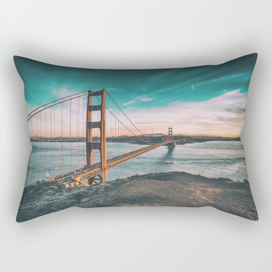 Golden gate bridge 4 Rectangular Pillow