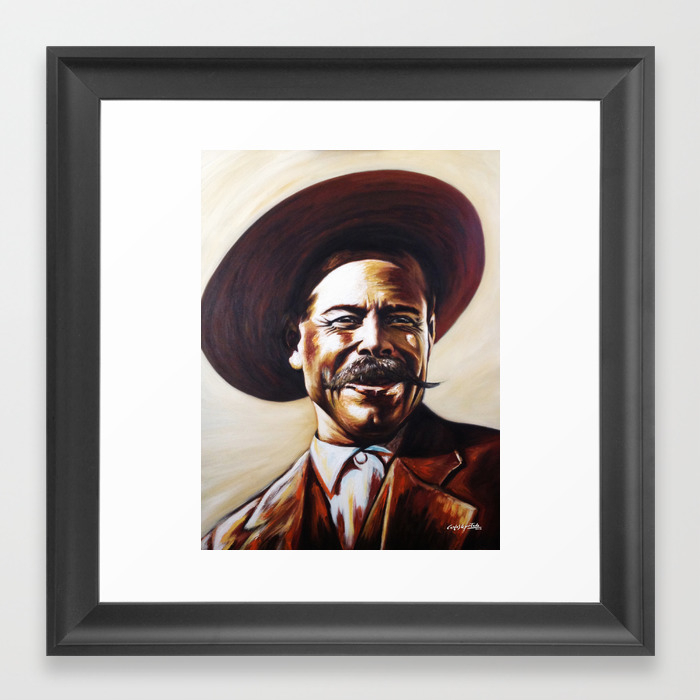 Pancho Villa Framed Art Print By Carlosapartado Society6