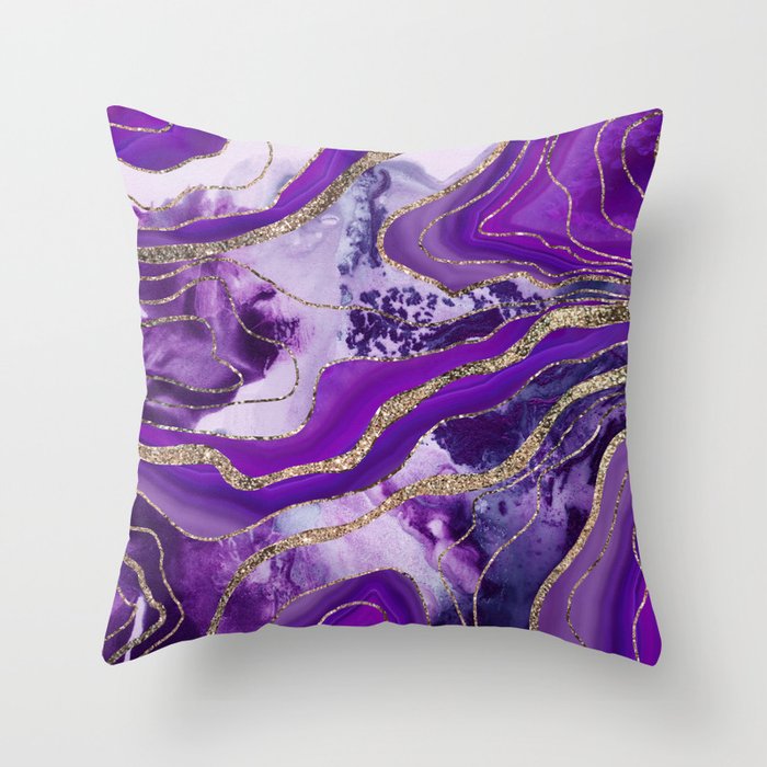 Liquid Marble decorative pillows for sofa