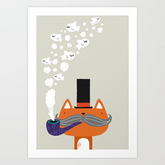 Smoked kippers Art Print