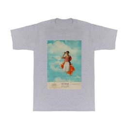 Leftover T Shirt | Minimal, Cyan, Observer, Digital, Clouds, Frankmoth, Curated, Manhood, Blue, Man 