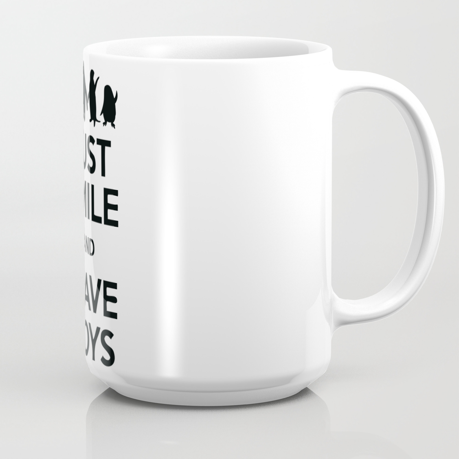 Just Smile And Wave Boys Coffee Mug By Azza1070 Society6