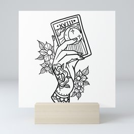 The Moon Tarot Card Mini Art Print