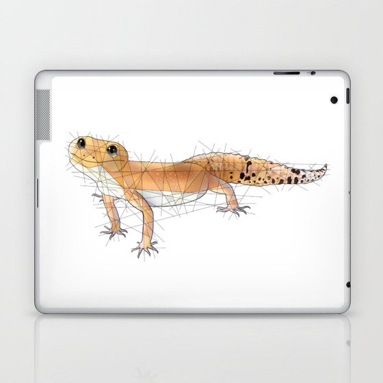 Pumpkin Leopard Gecko Laptop & iPad Skin