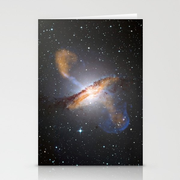 Black Hole Outflows From Centaurus Stationery Cards