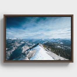 Clouds Rest Framed Canvas
