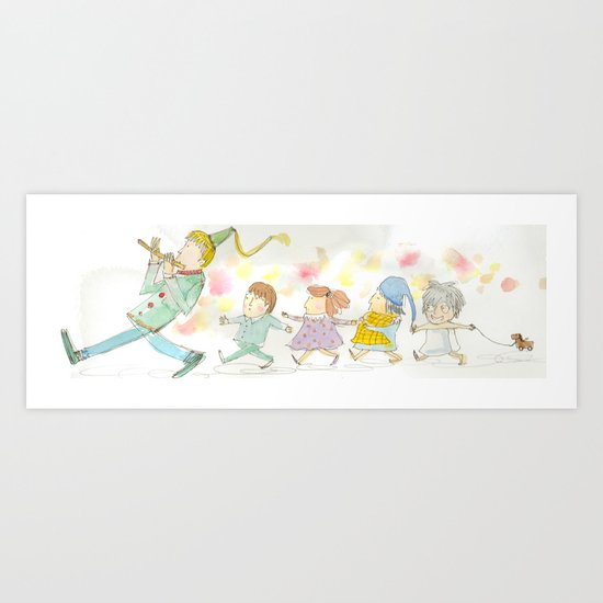 The Piper Art Print