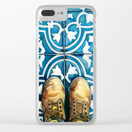 Art Beneath Our Feet - Mexico City Clear iPhone Case