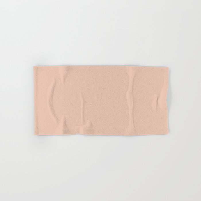 Pale Pastel Pink Solid Color Hue Shade 3 - Patternless Hand & Bath Towel