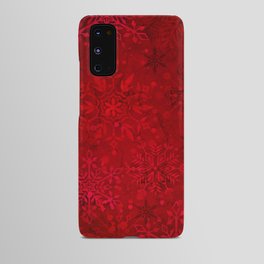 Red Christmas Pattern Android Case