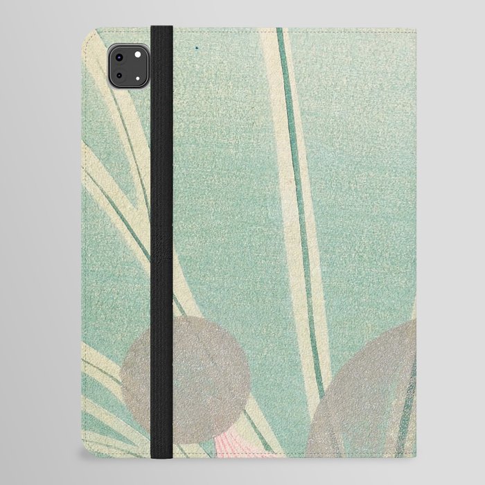 Japanese Woodblock Design from Bijutsukai 新美術海 iPad Folio Case