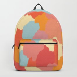 Happy Colourful Abstract Shapes - Tropical Palette Backpack