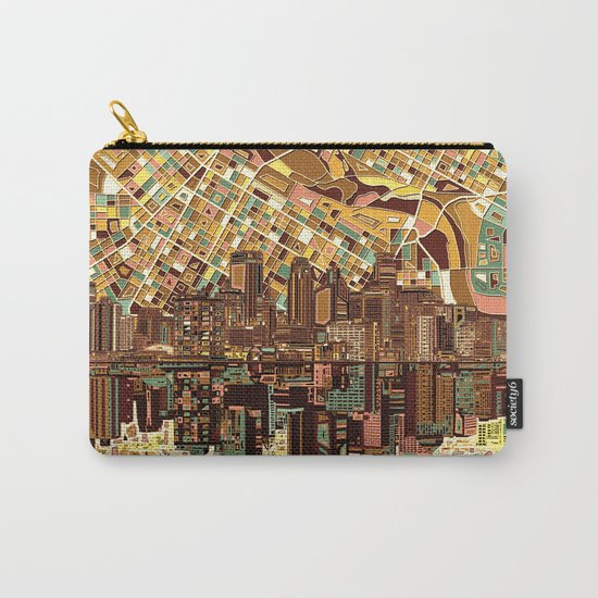 minneapolis city skyline Carry-All Pouch