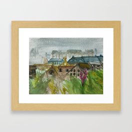 View from the Castle Road 01 Framed Art Print