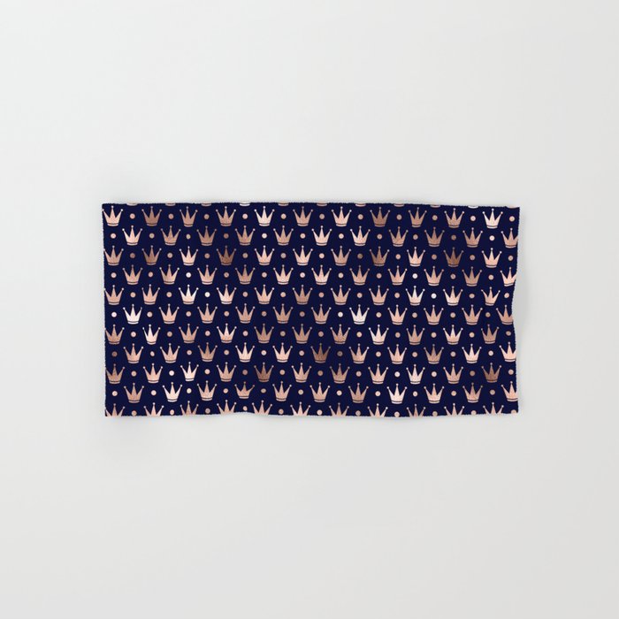 blue and gold bath towels