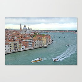 Venetian Sail Away Canvas Print