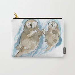 Sea otters Carry-All Pouch