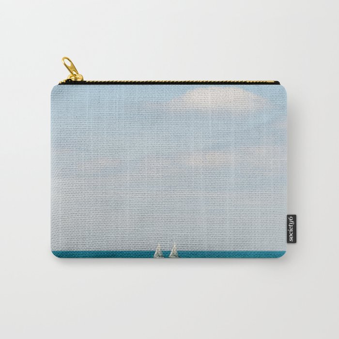 Twin Sailboats Carry-All Pouch