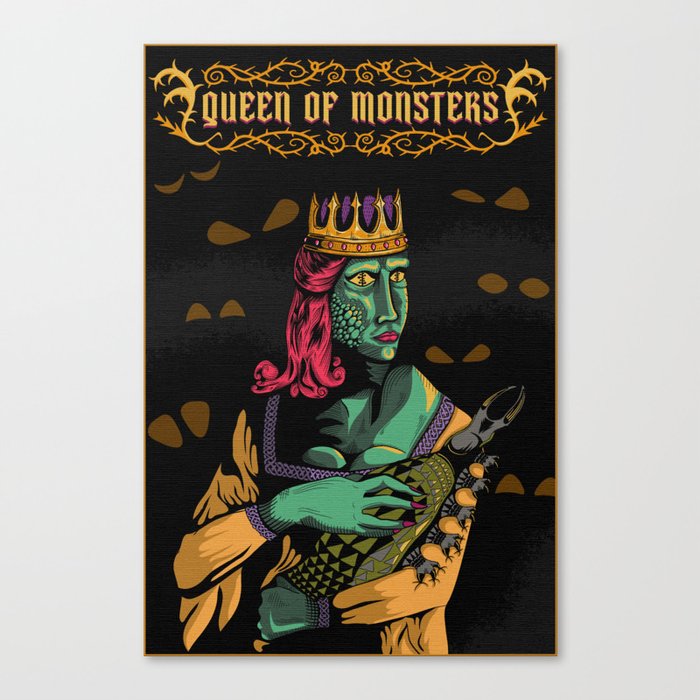 Queen of Monsters Canvas Print